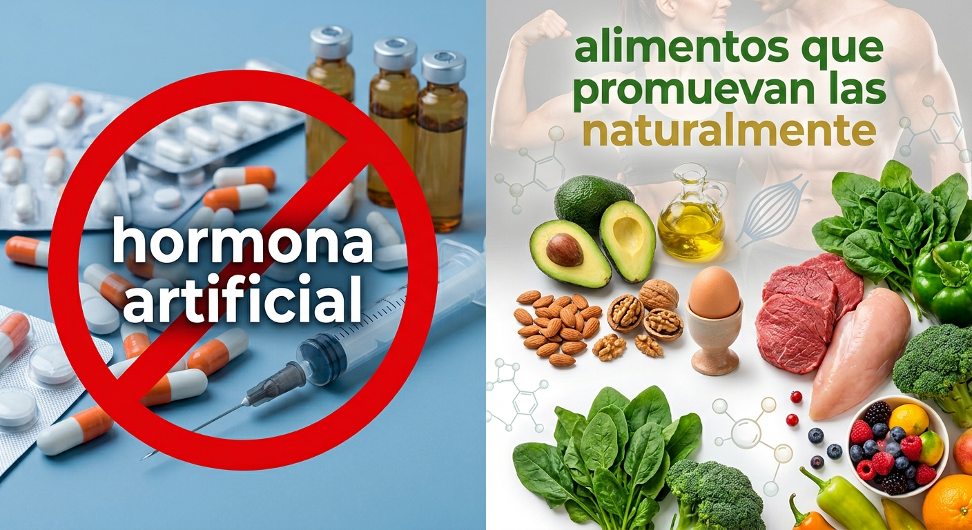 Testosterona vs Hormona de Crecimiento: Diferencias y Optimización.